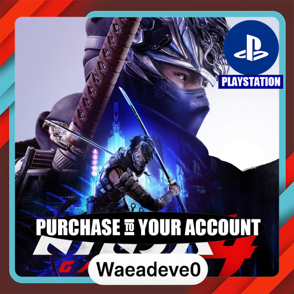 NINJA GAIDEN 4 – PlayStation (PSN) – Purchase in Your Account
