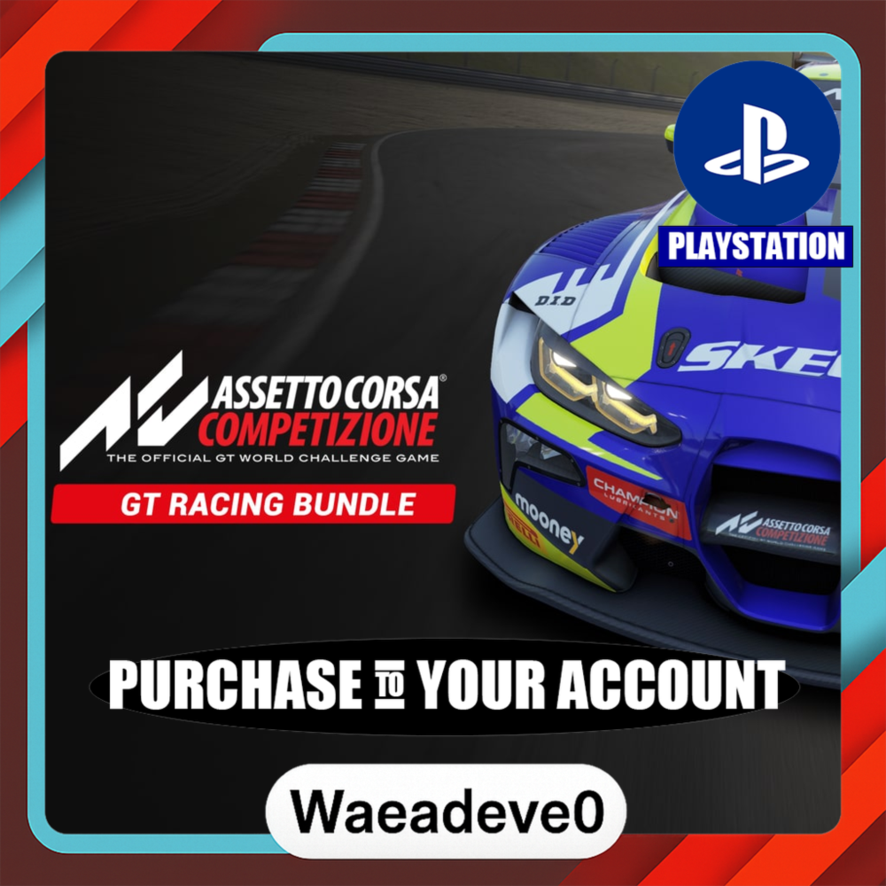 Assetto Corsa Competizione – PlayStation (PSN) – Purchase in Your Account