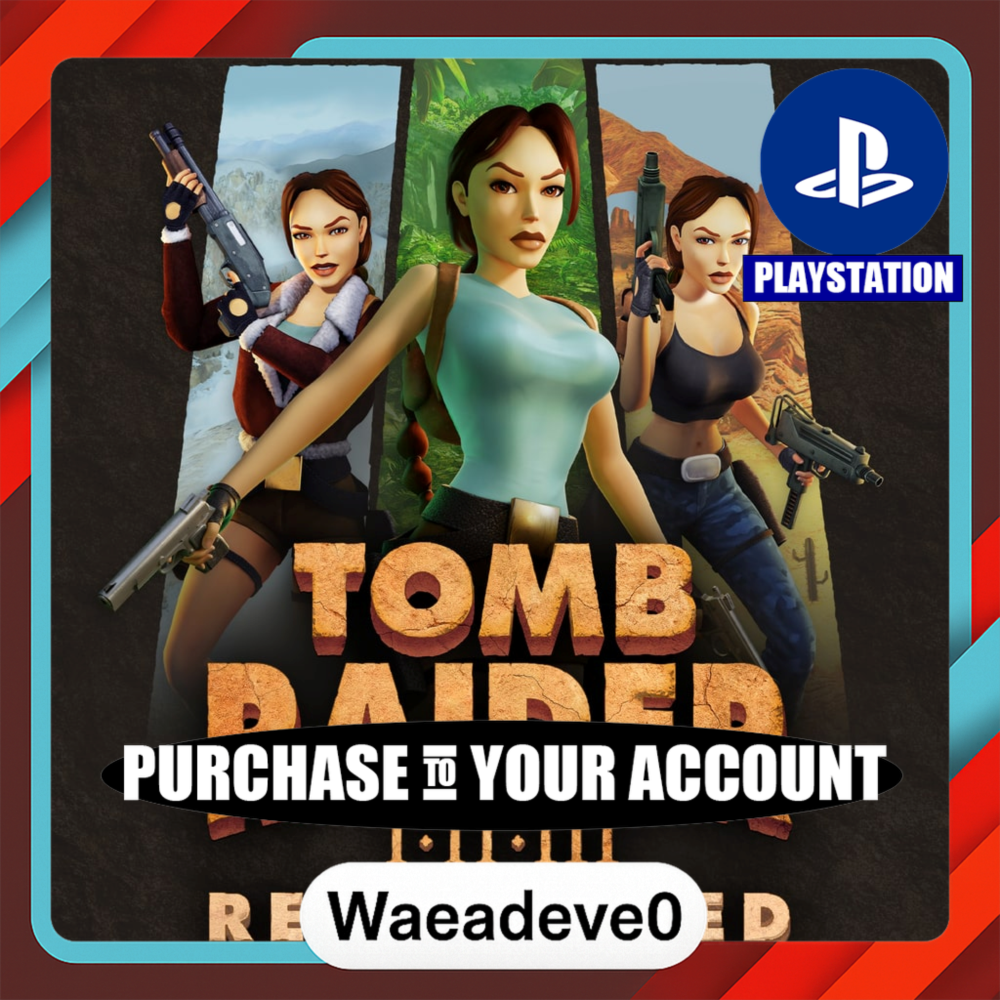 Tomb Raider I-III Remastered Starring Lara Croft – PlayStation (PSN) – Purchase in Yo