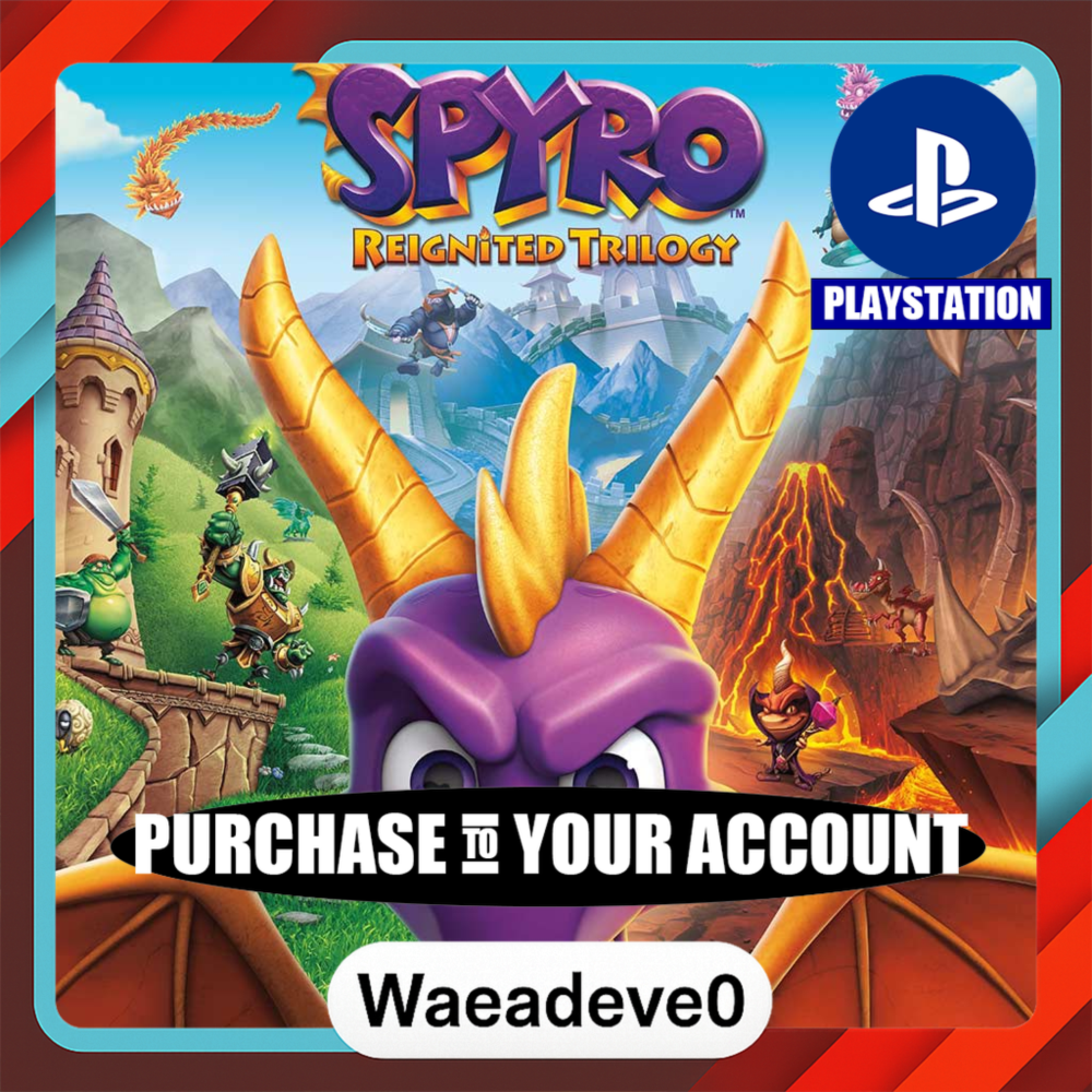 Spyro™ Reignited Trilogy – PlayStation (PSN) – Purchase in Your Account