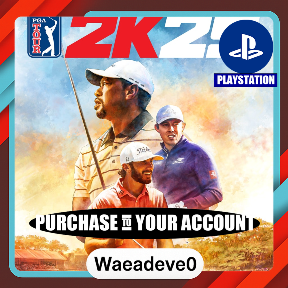 PGA TOUR 2K25 – PlayStation (PSN) – Purchase in Your Account