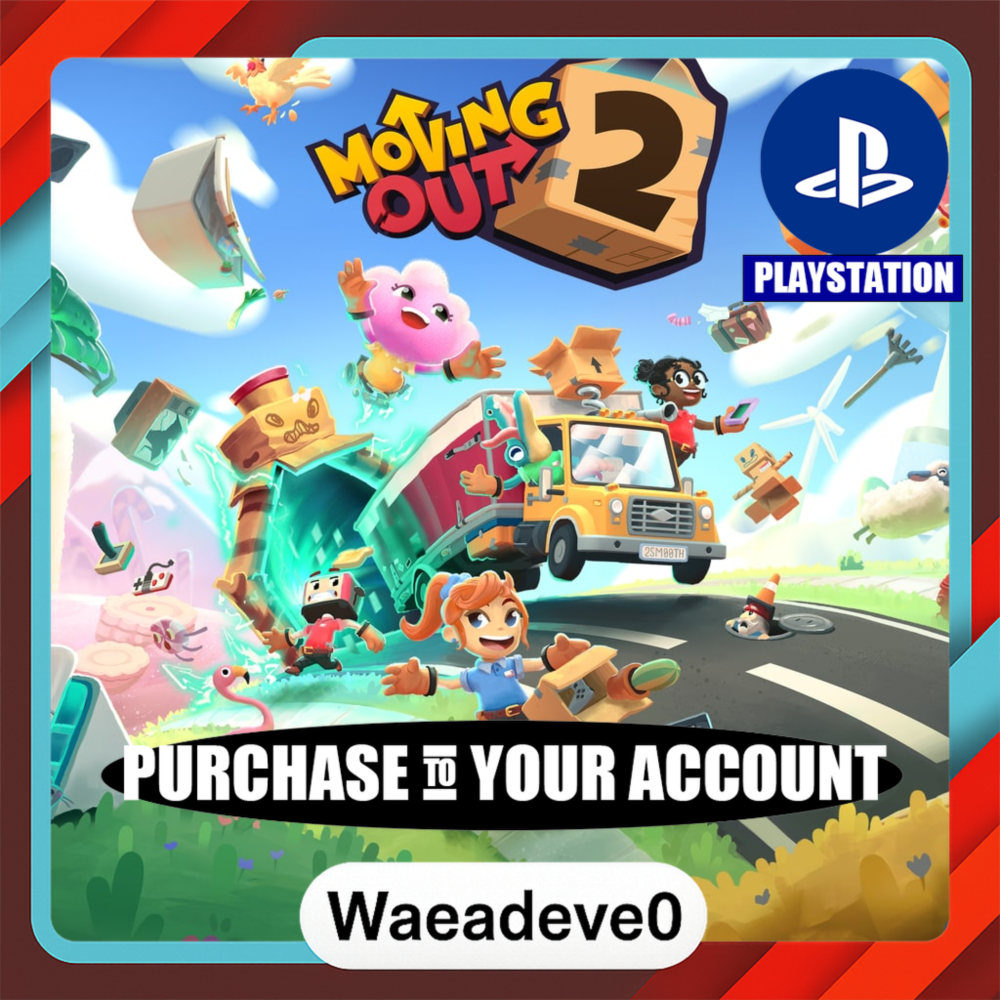 Moving Out 2 – PlayStation (PSN) – Purchase in Your Account