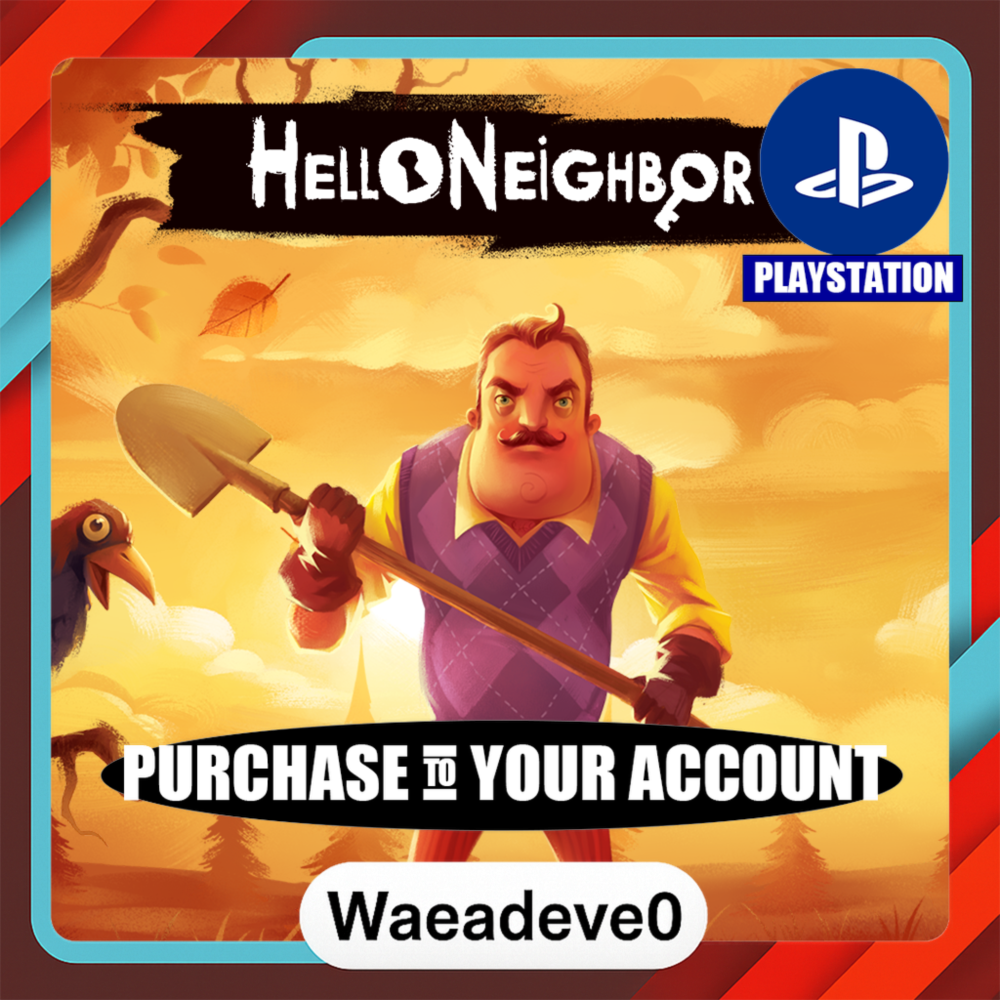 Hello Neighbor – PlayStation (PSN) – Purchase in Your Account
