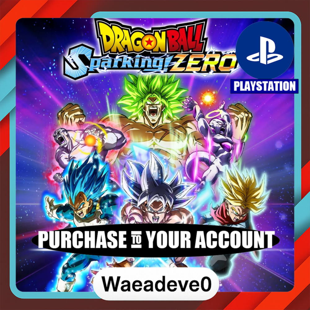 DRAGON BALL: Sparking! ZERO – PlayStation (PSN) – Purchase in Your Account