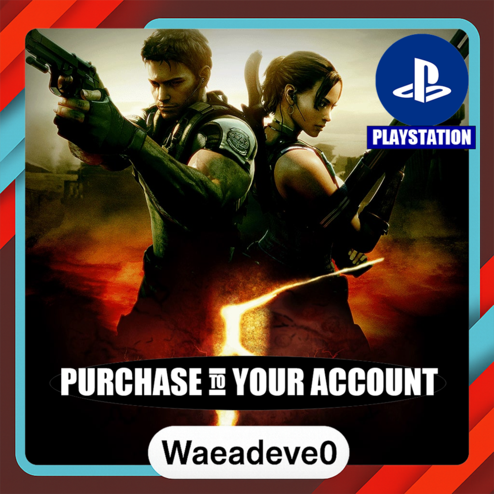 RESIDENT EVIL 5 – PlayStation (PSN) – Purchase in Your Account