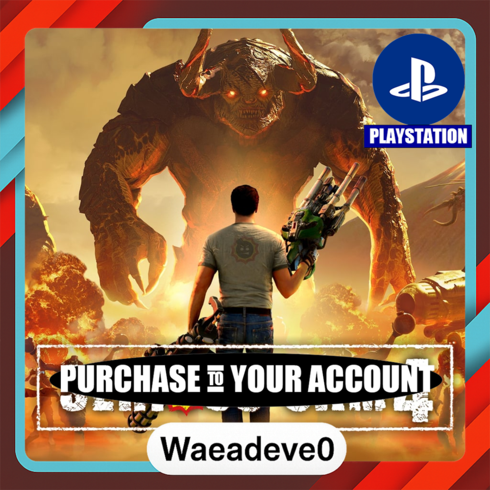 Serious Sam 4 – PlayStation (PSN) – Purchase in Your Account