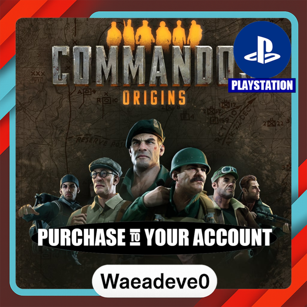 Commandos: Origins – PlayStation (PSN) – Purchase in Your Account