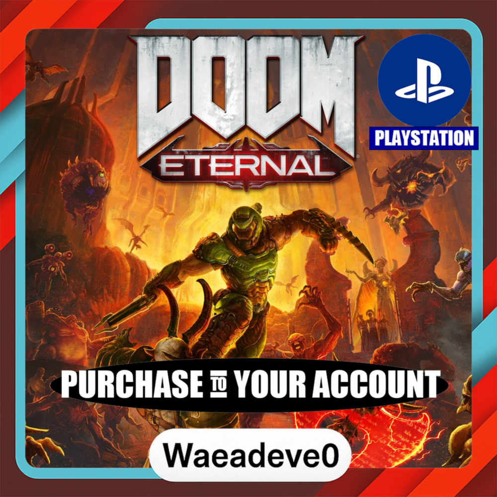 DOOM Eternal Standard Edition – PlayStation (PSN) – Purchase in Your Account