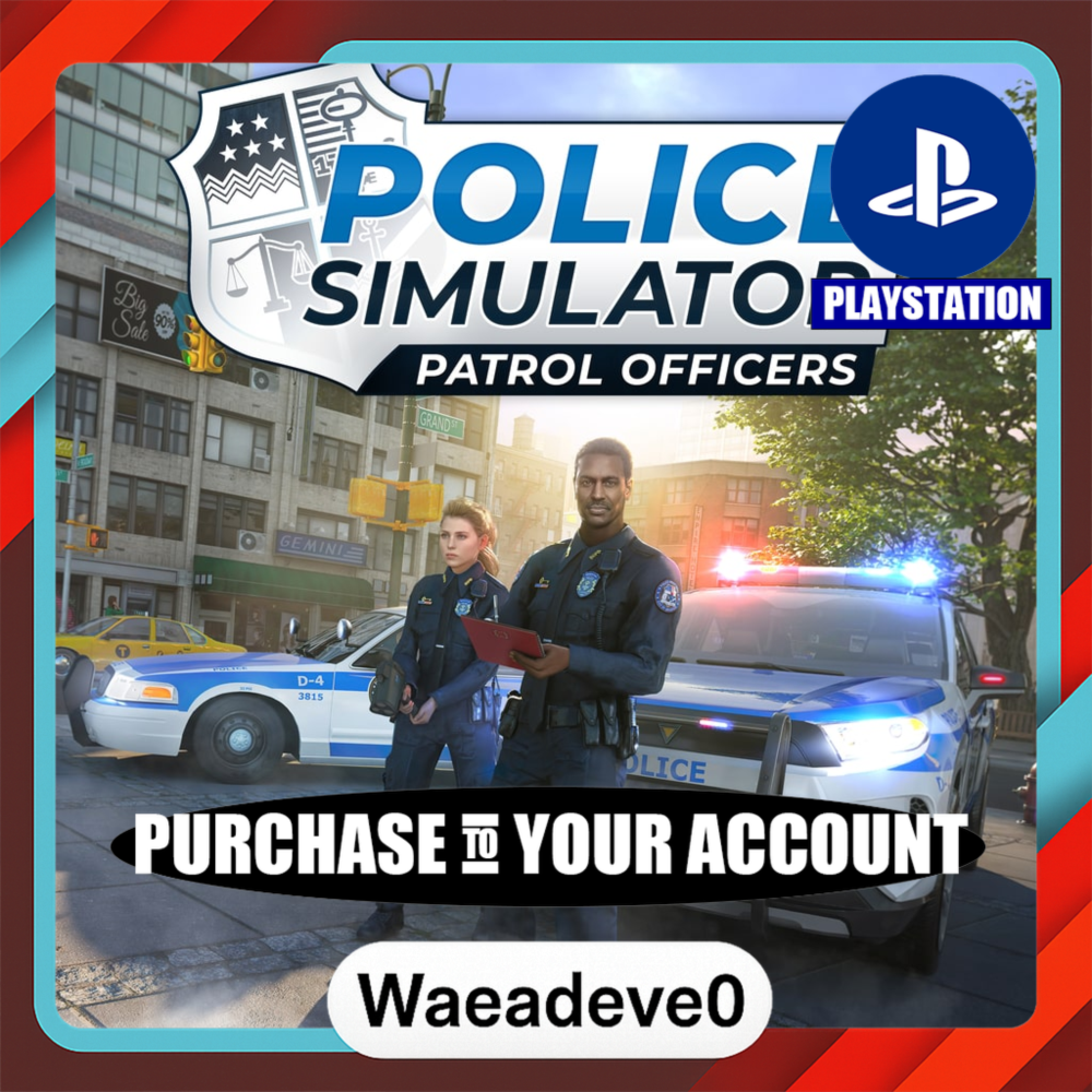 Police Simulator: Patrol Officers – PlayStation (PSN) – Purchase in Your Account