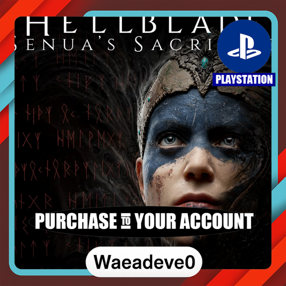 Hellblade: Senua’s Sacrifice – PlayStation (PSN) – Purchase in Your Account