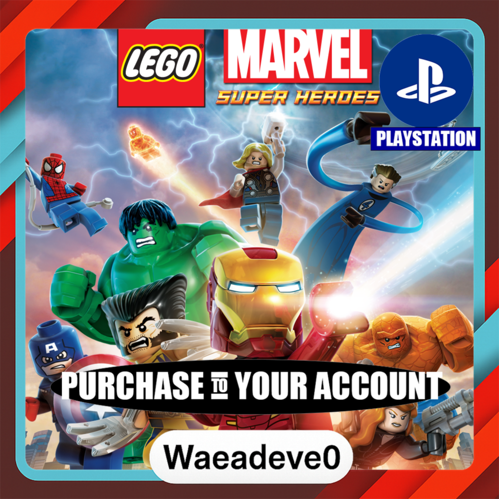 LEGO® Marvel™ Super Heroes – PlayStation (PSN) – Purchase in Your Account