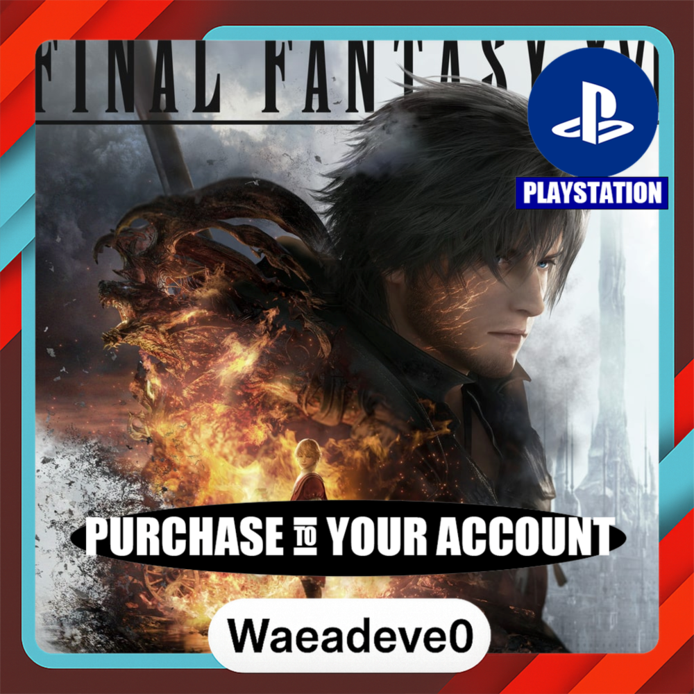 FINAL FANTASY XVI – PlayStation (PSN) – Purchase in Your Account