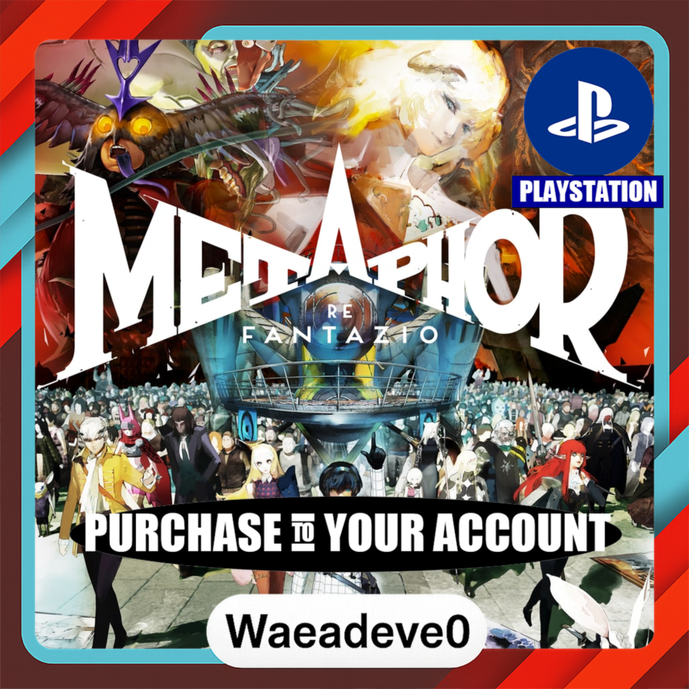 Metaphor: ReFantazio PS4 & PS5 – PlayStation (PSN) – Purchase in Your Account