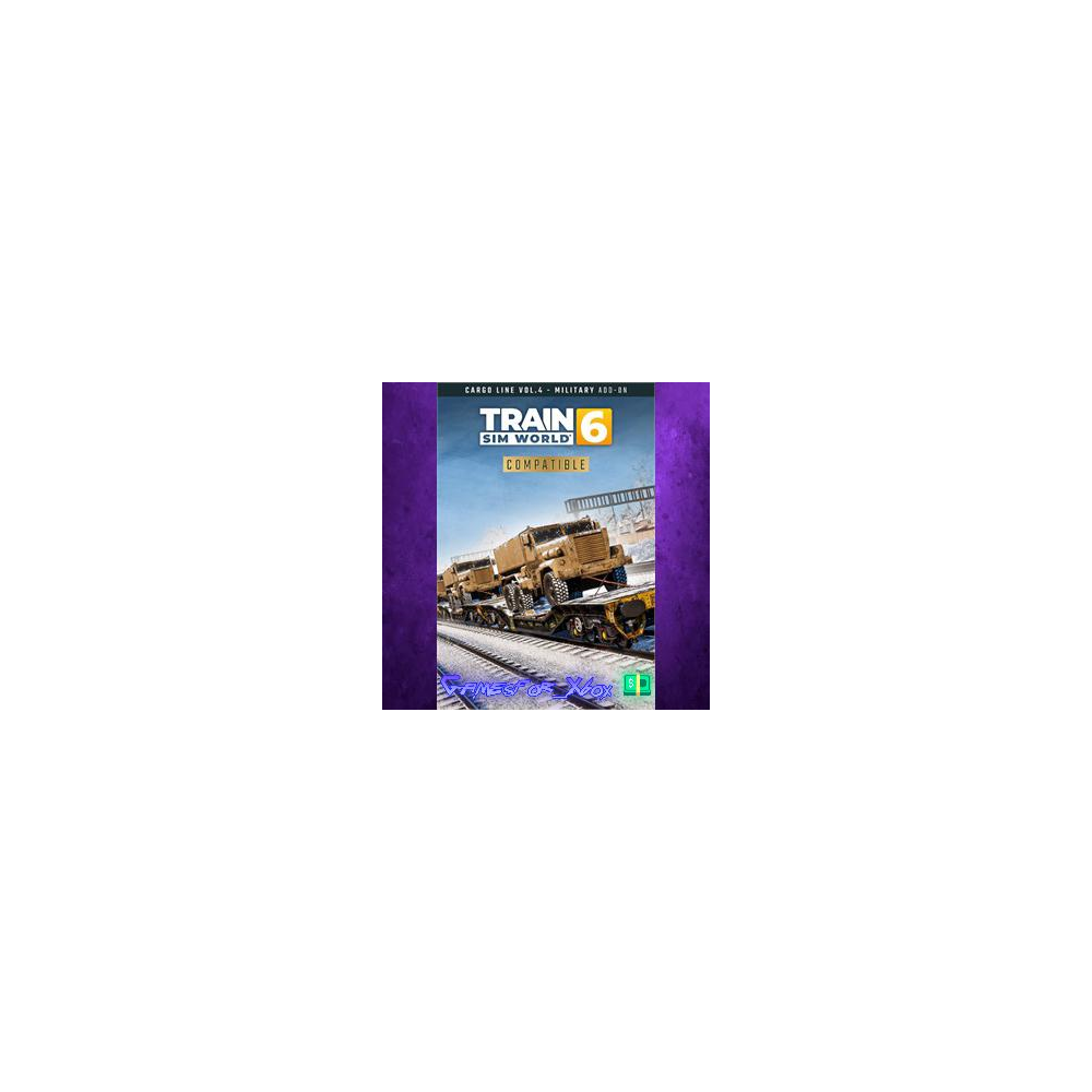 ☀️Train Sim World 6 Cargo Line Vol. 4 - Military XBOX DLC