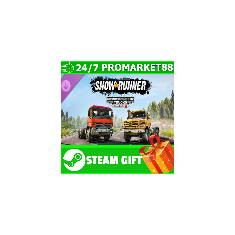 ️SnowRunner - Mercedes-Benz Trucks Dual Pack 1 STEAM