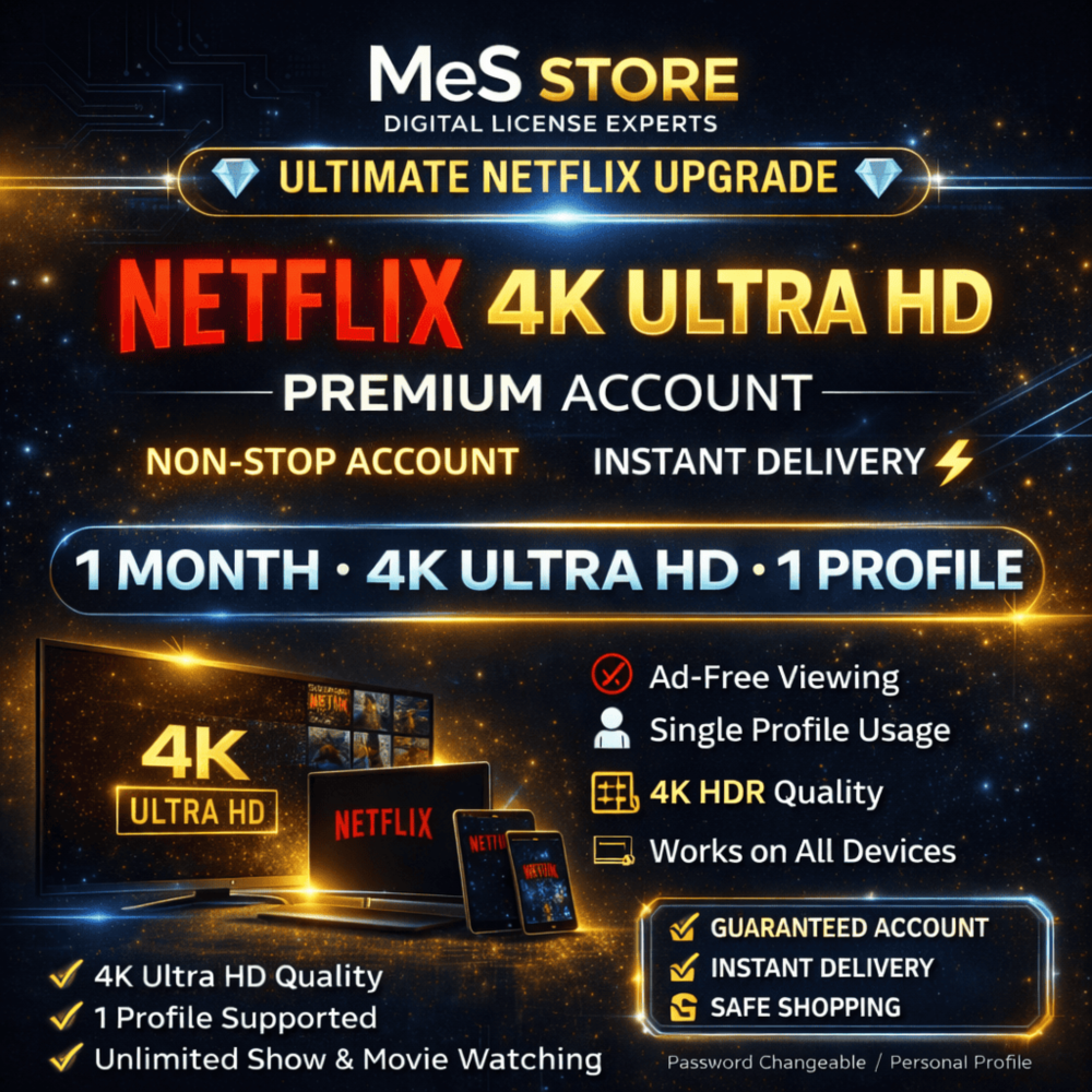 📺 NETFLIX PREMIUM 4K ULTRA HD | 1 ПРОФИЛЬ | ПОЛНАЯ ГАРАНТИЯ