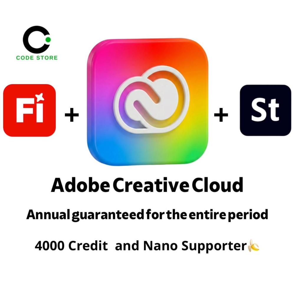 Adobe Creative Cloud на 12 месяцев