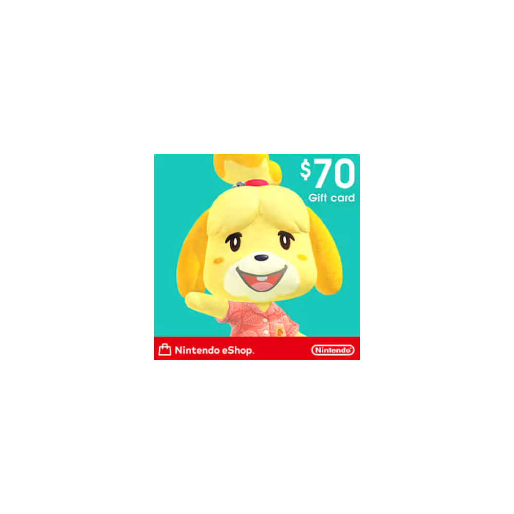 Nintendo eShop Card 70$ (USA) (Nintendo Eshop/US)