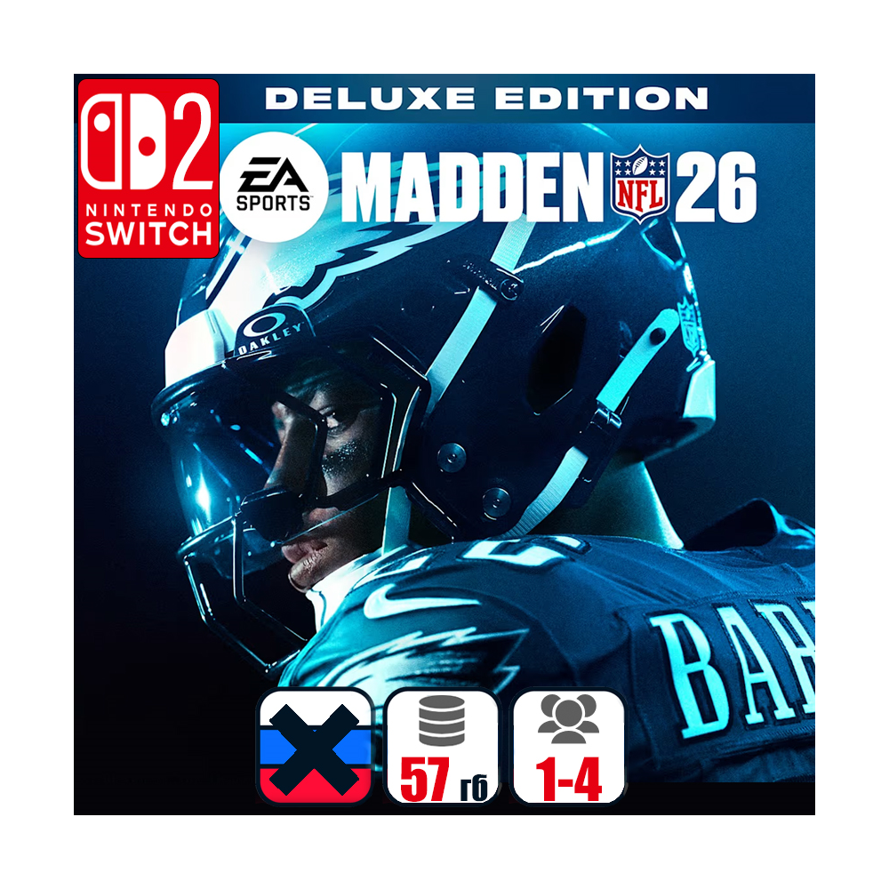 EA SPORTS Madden NFL 26 Deluxe Edition | Nintendo Switch 2