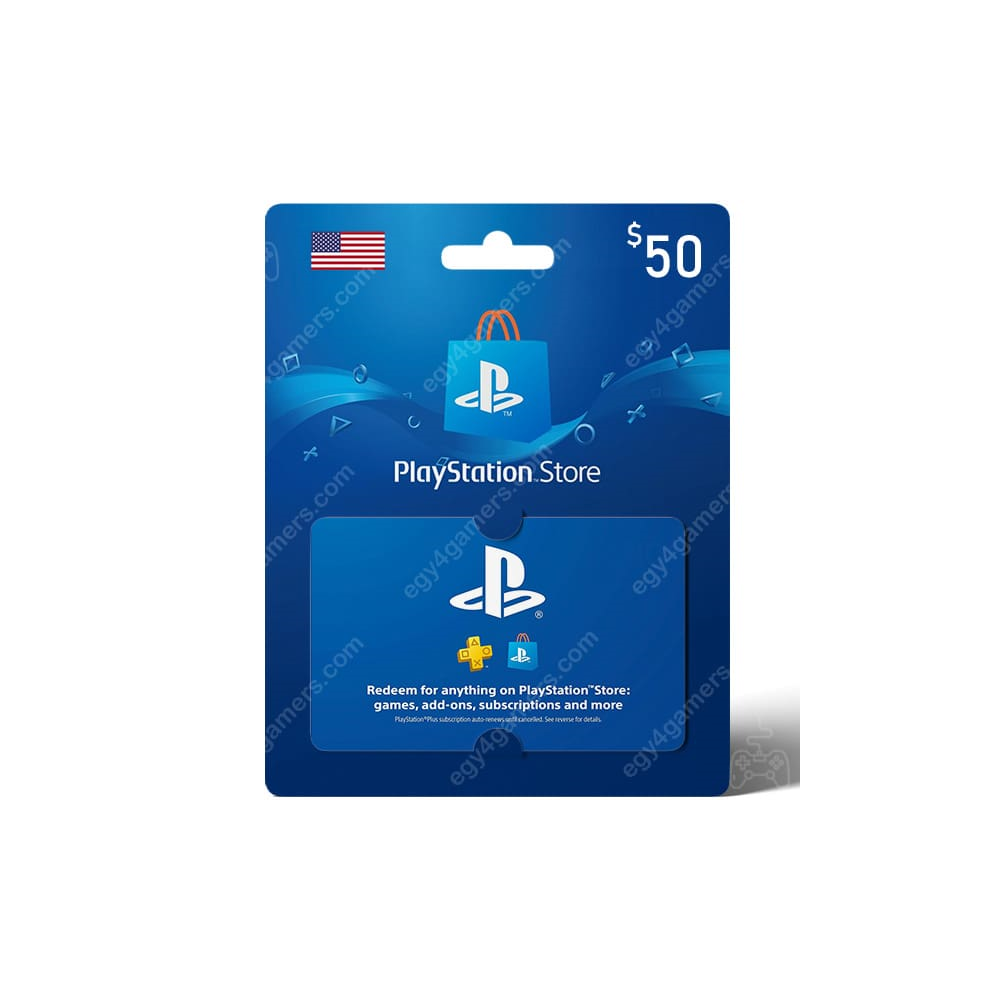 Карта оплаты PlayStation Network  $50 US