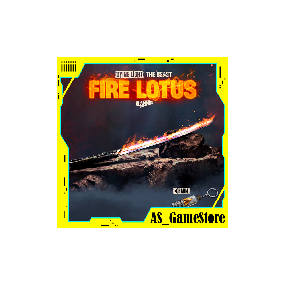⚫️Dying Light: The Beast - Fire Lotus Weapon Pack / Огненный лотос| ПК Epic Games EGS