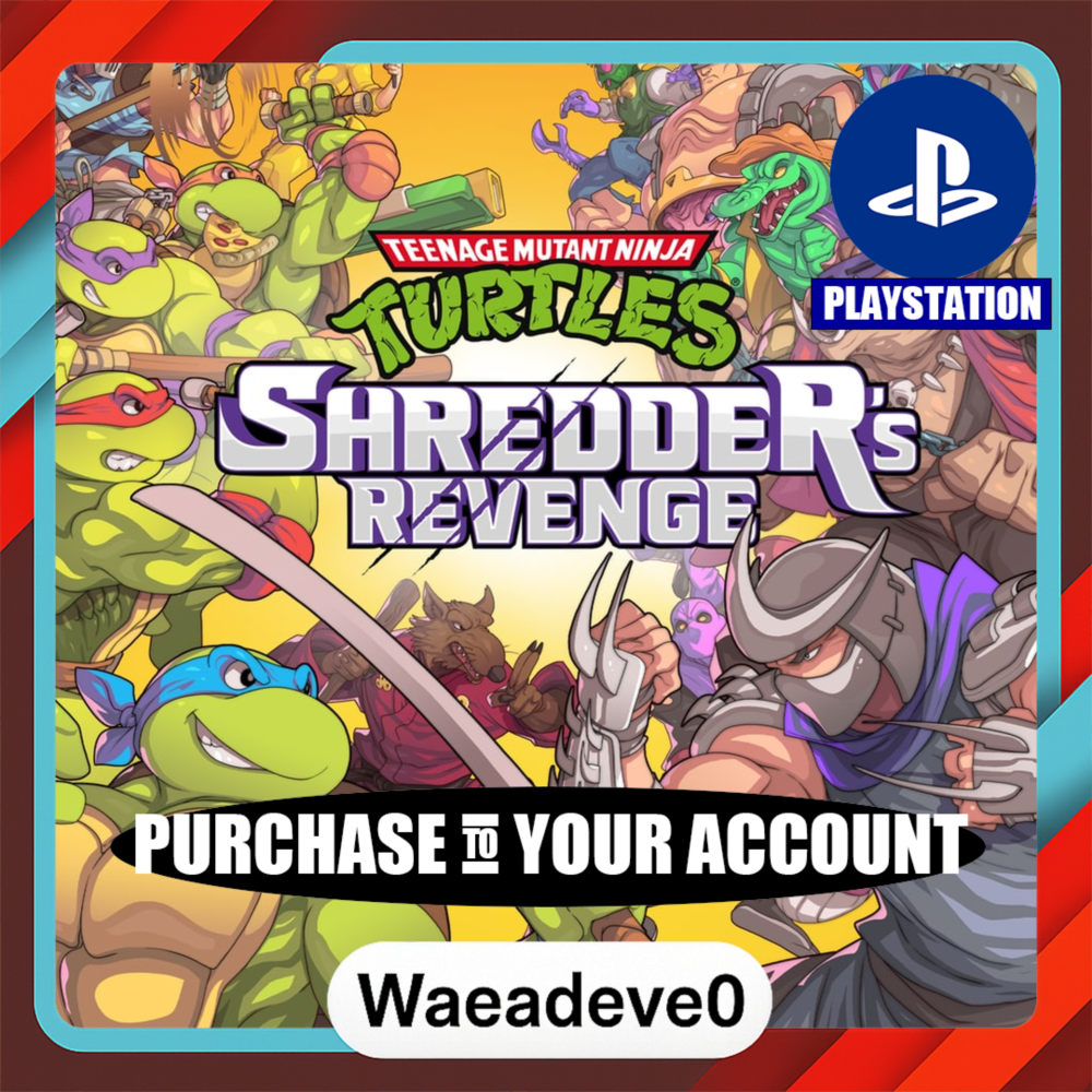 Teenage Mutant Ninja Turtles: Shredder's Revenge – PlayStation (PSN) – Purchase in Yo