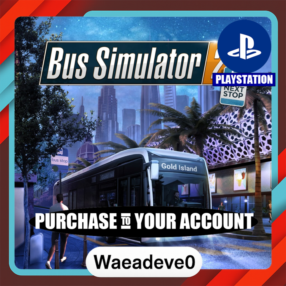 Bus Simulator 21 Next Stop – PlayStation (PSN) – Purchase in Your Account