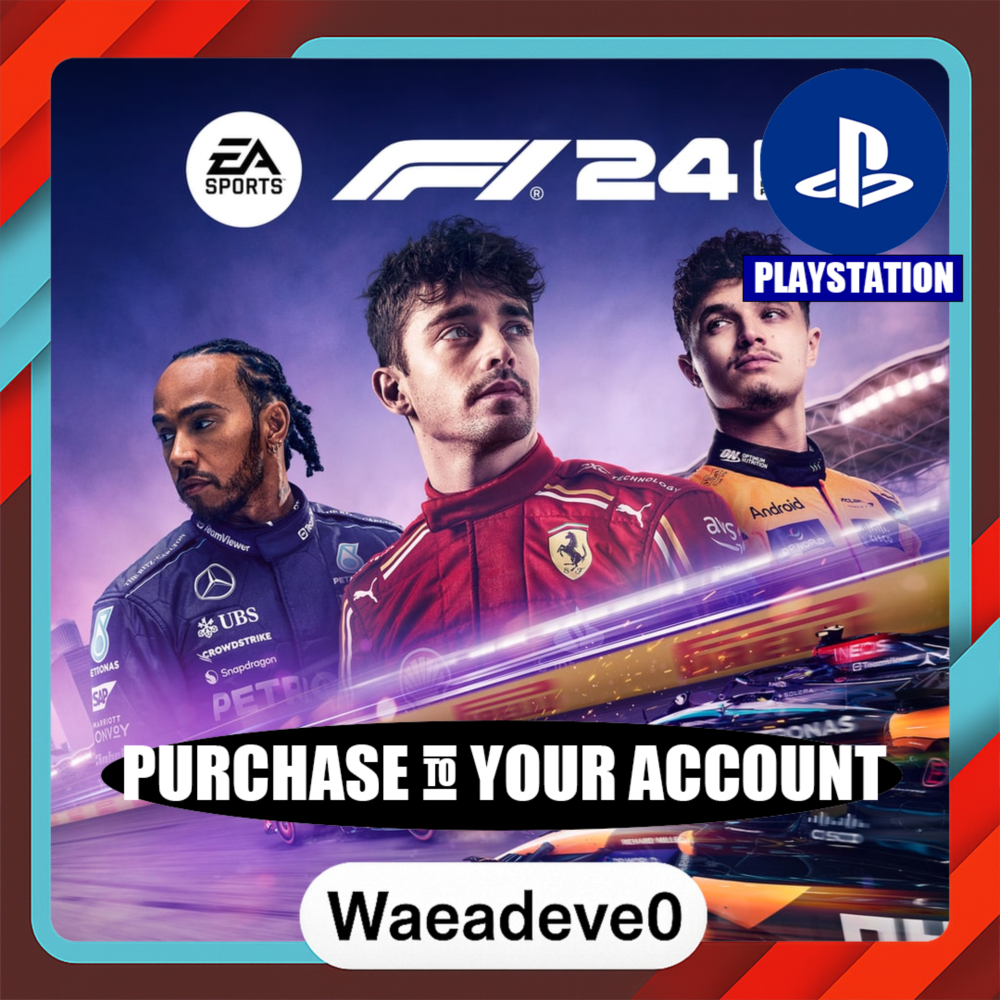 F1® 24 – PlayStation (PSN) – Purchase in Your Account