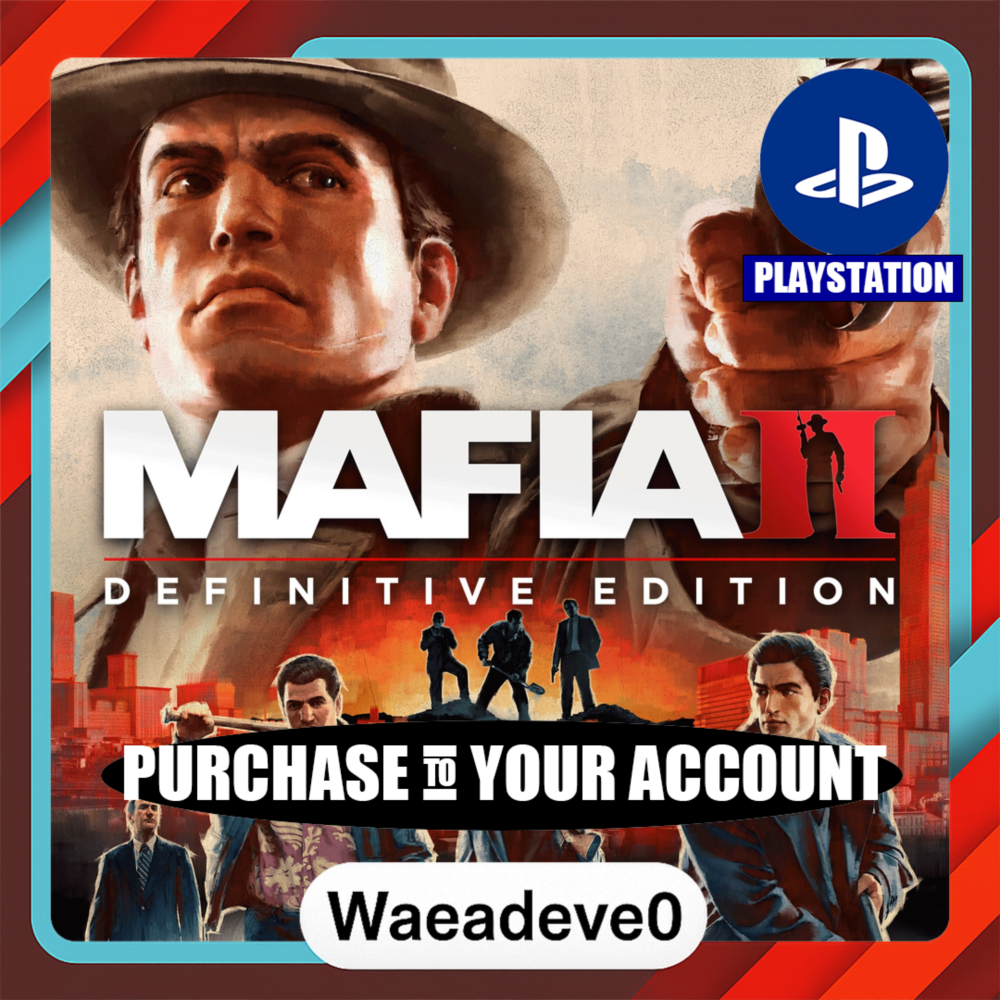 Mafia II: Definitive Edition – PlayStation (PSN) – Purchase in Your Account