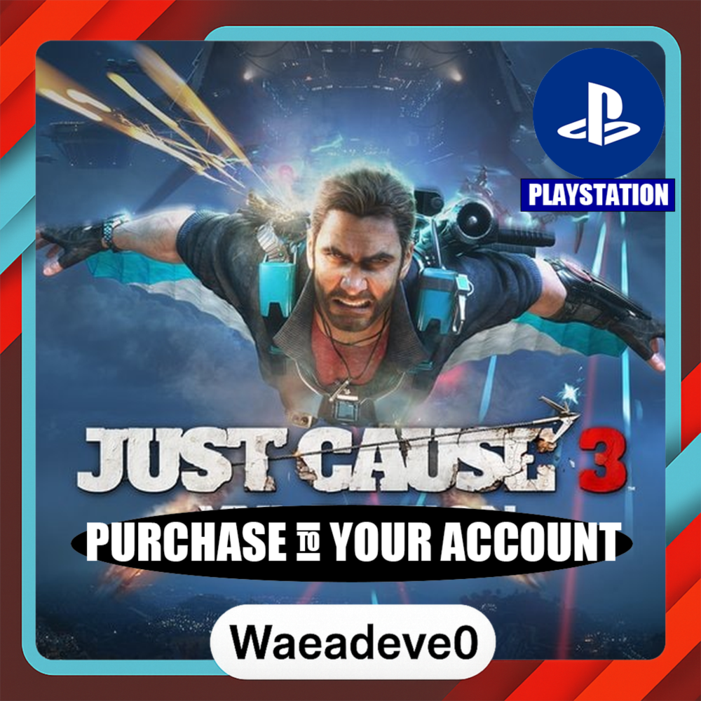 Just Cause 3 – PlayStation (PSN) – Purchase in Your Account