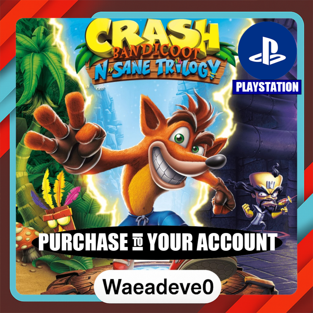 Crash Bandicoot™ N. Sane Trilogy – PlayStation (PSN) – Purchase in Your Account