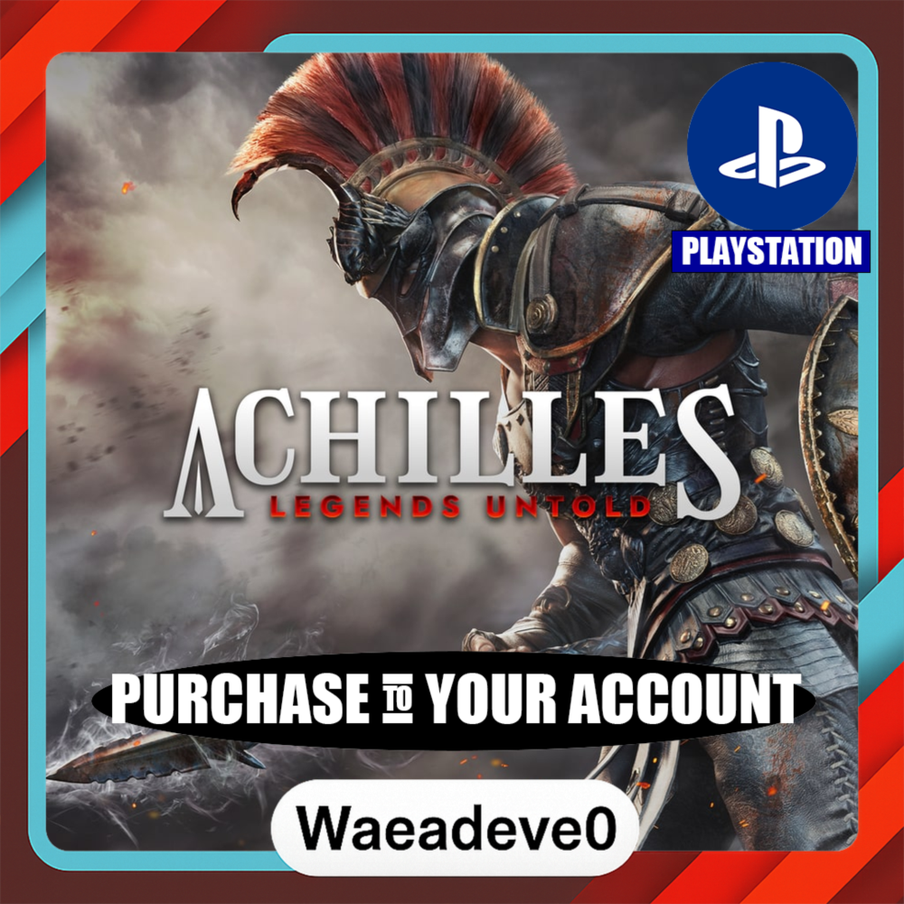 Achilles: Legends Untold – PlayStation (PSN) – Purchase in Your Account