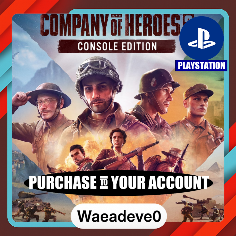 Company of Heroes 3 – PlayStation (PSN) – Purchase in Your Account