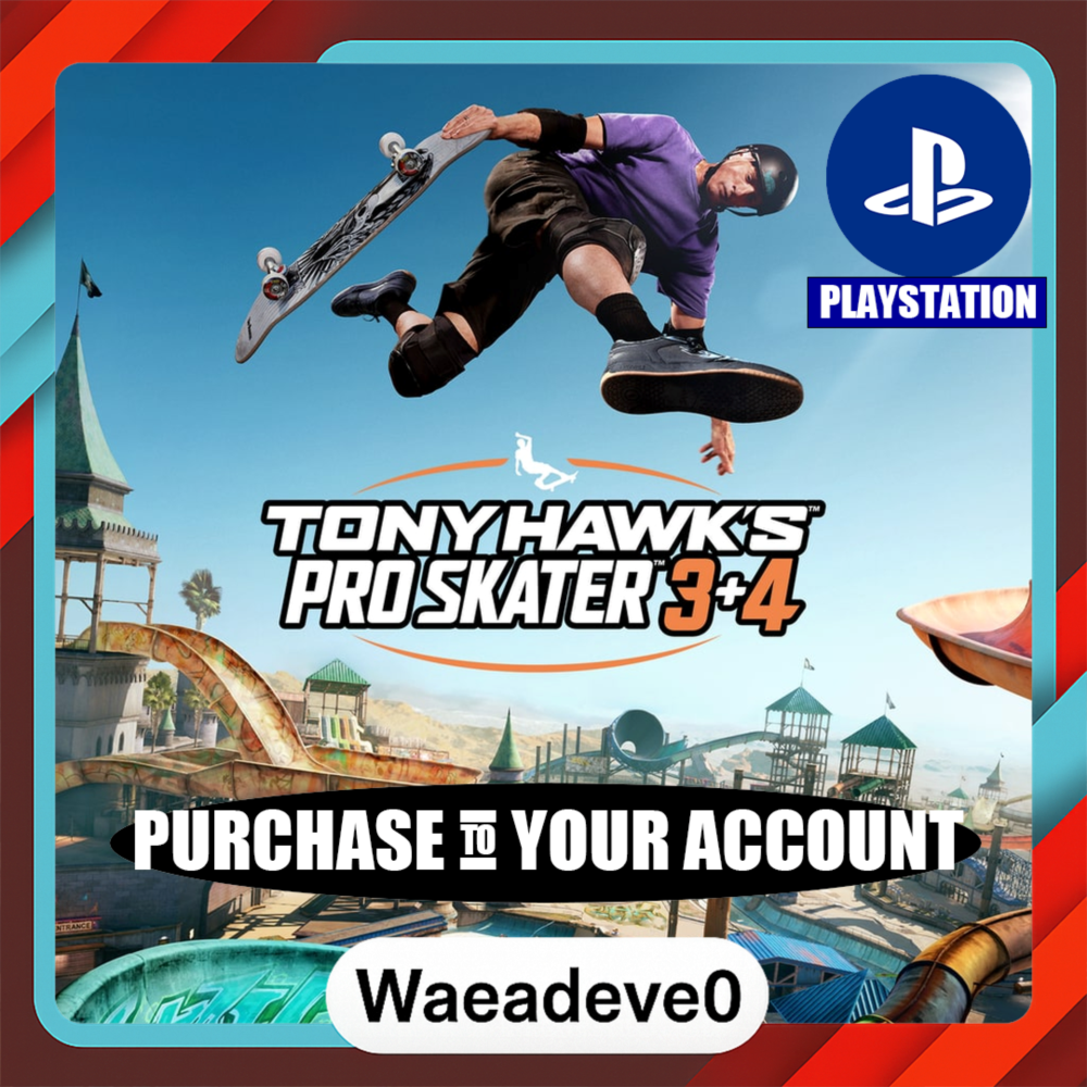 Tony Hawk's™ Pro Skater™ 3 + 4 - Cross-Gen Edition – PlayStation (PSN) – Purchase in