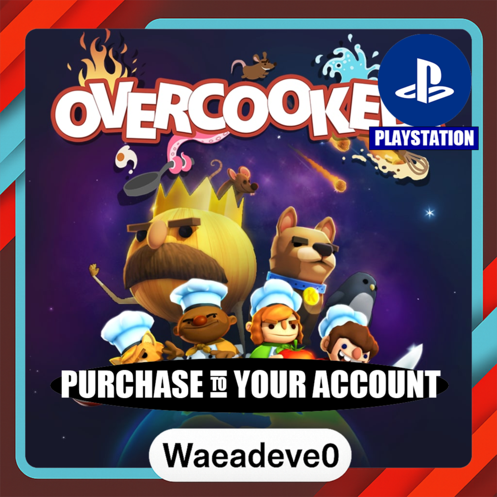 Overcooked – PlayStation (PSN) – Purchase in Your Account