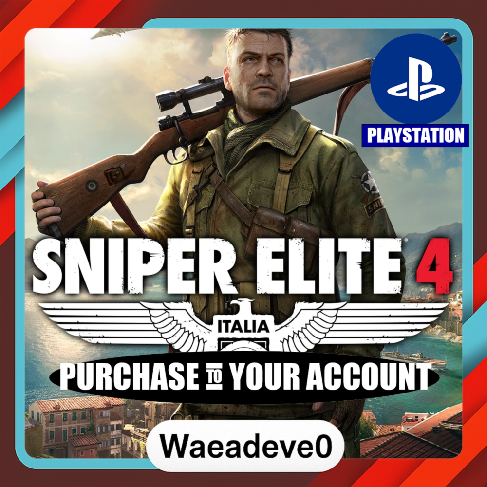 Sniper Elite 4 – PlayStation (PSN) – Purchase in Your Account