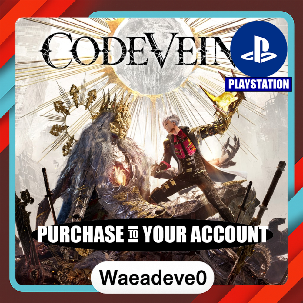 CODE VEIN II – PlayStation (PSN) – Purchase in Your Account
