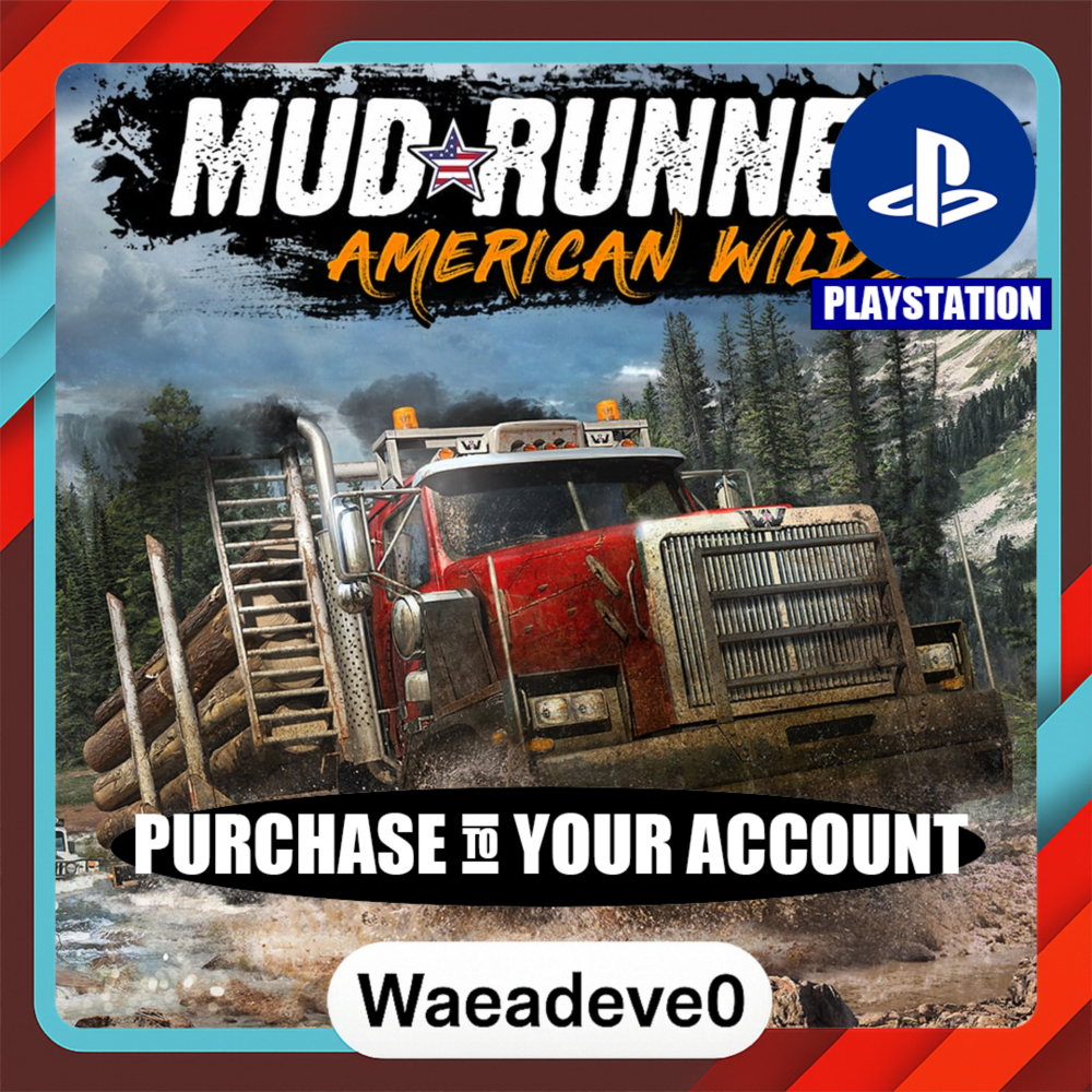 MudRunner - American Wilds Edition – PlayStation (PSN) – Purchase in Your Account