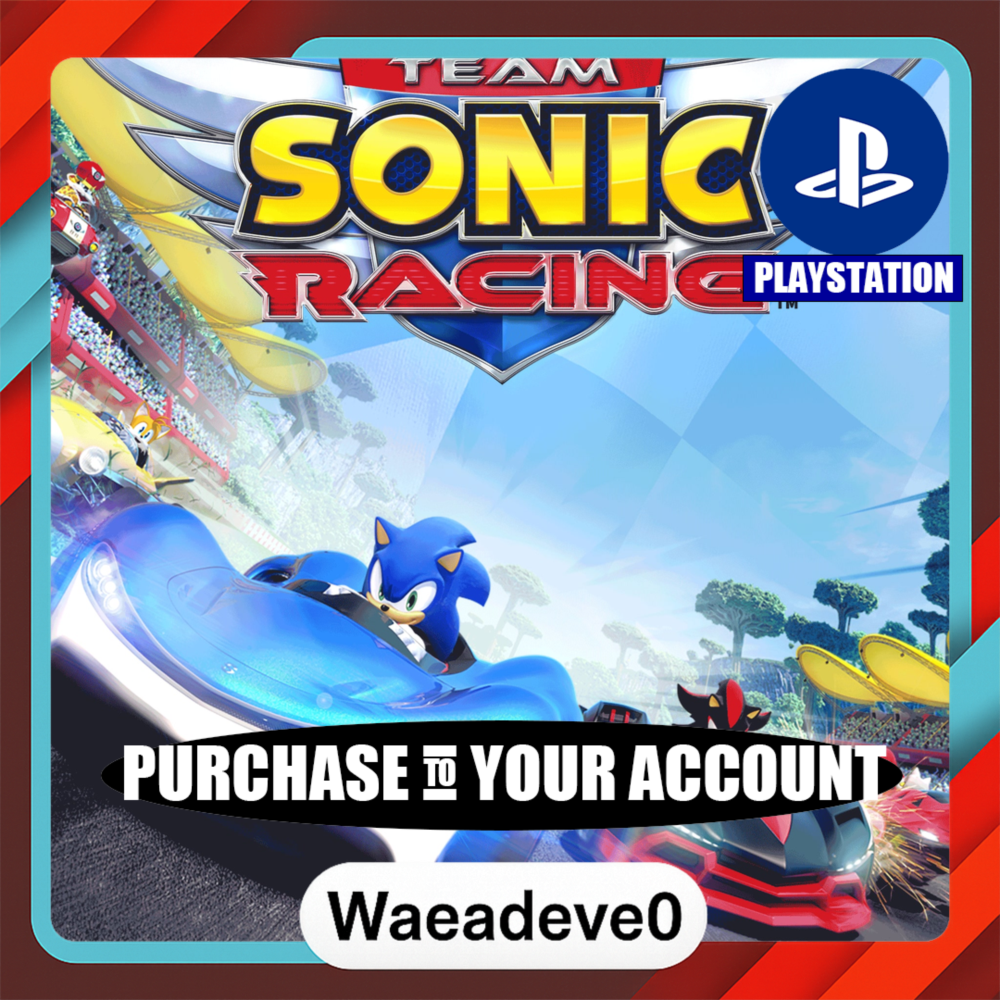Team Sonic Racing™ – PlayStation (PSN) – Purchase in Your Account