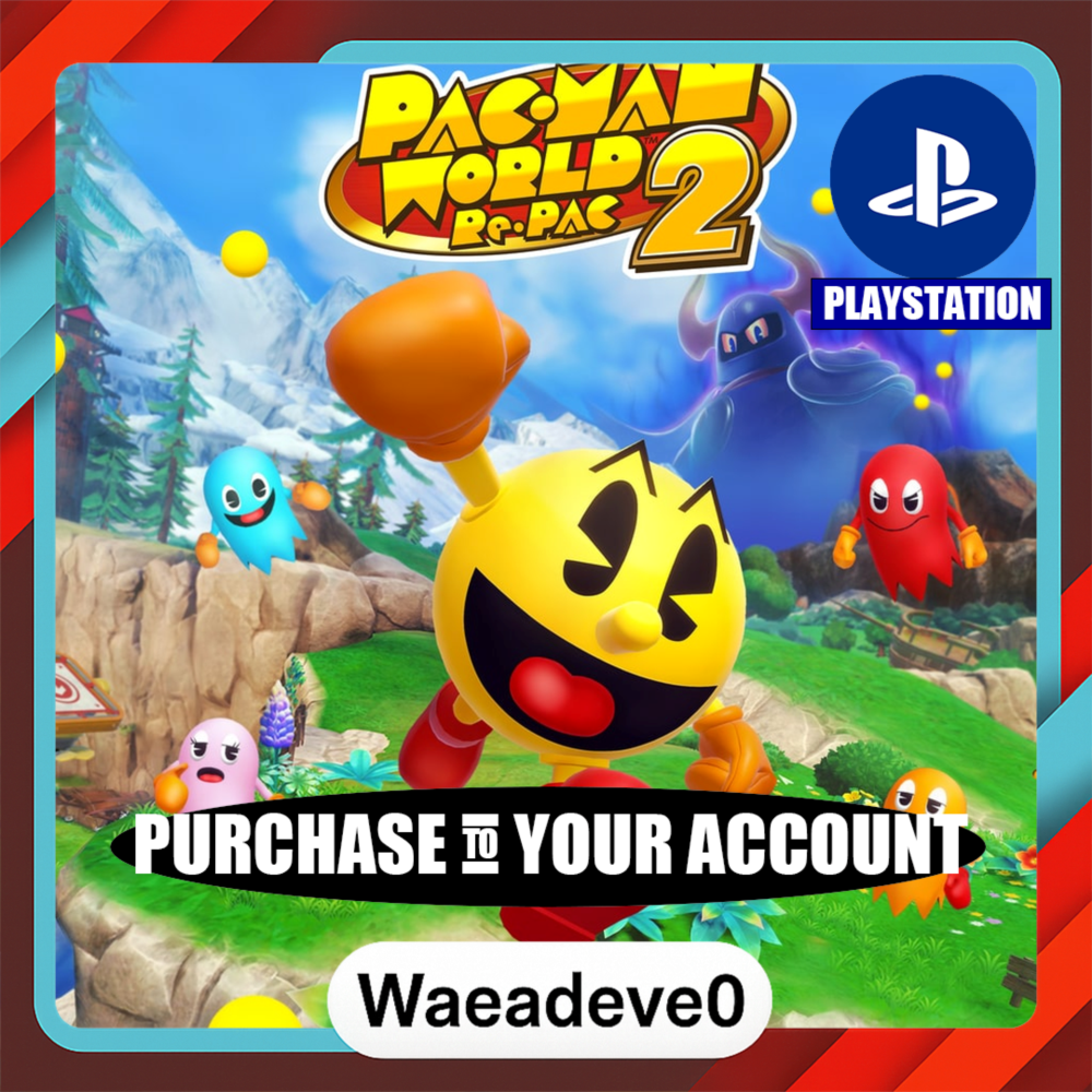 PAC-MAN WORLD 2 Re-PAC PS4 & PS5 – PlayStation (PSN) – Purchase in Your Account