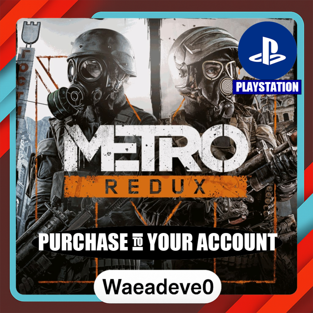 Metro Redux – PlayStation (PSN) – Purchase in Your Account