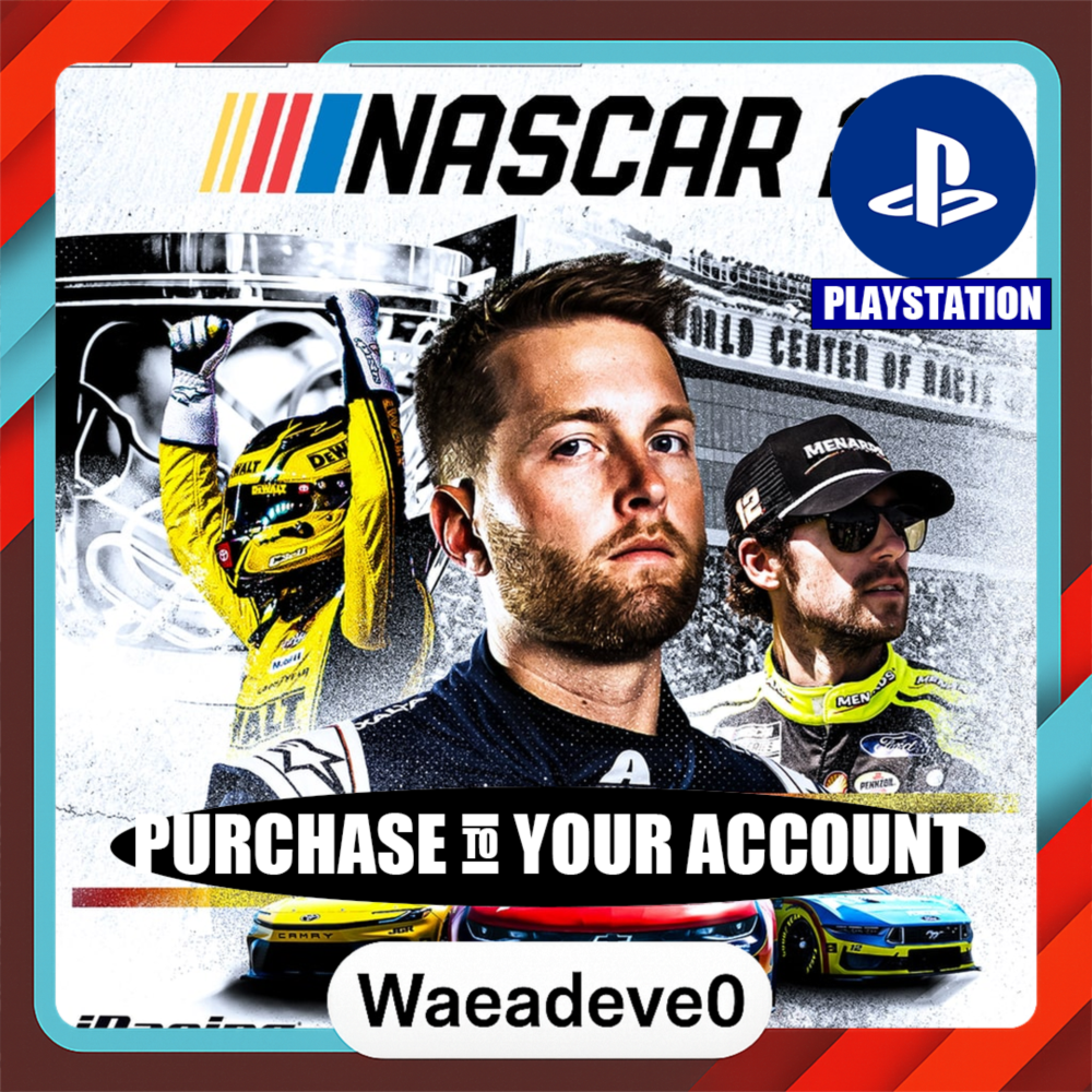 NASCAR 25 – PlayStation (PSN) – Purchase in Your Account