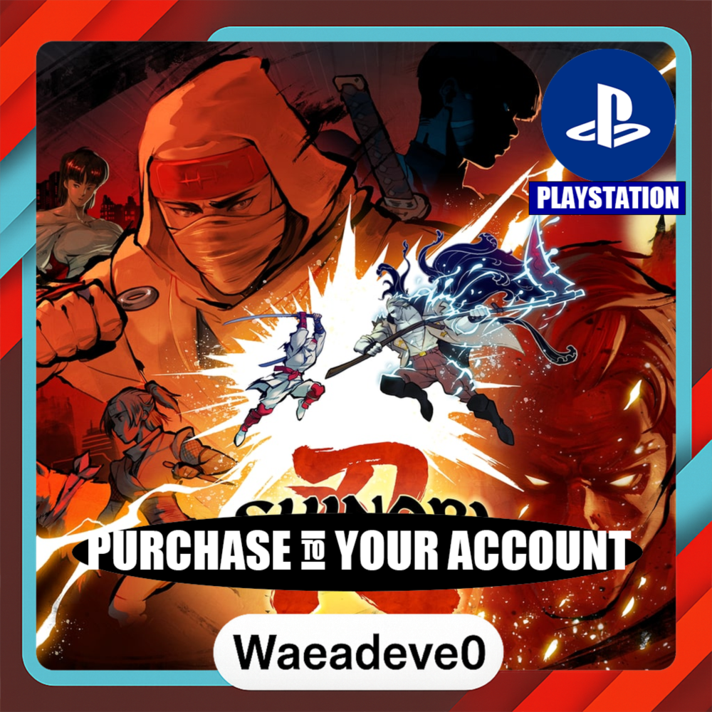 SHINOBI: Art of Vengeance PS4 & PS5 – PlayStation (PSN) – Purchase in Your Account