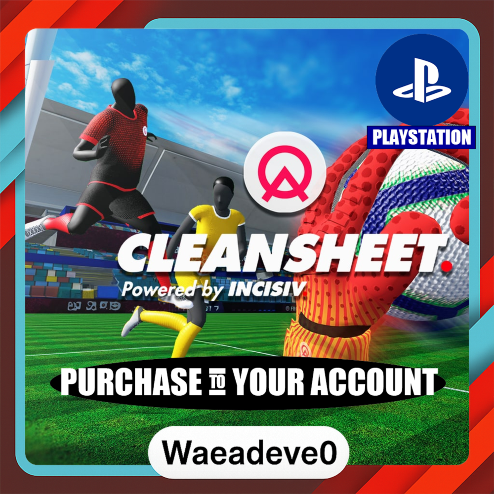 CleanSheet Football – PlayStation (PSN) – Purchase in Your Account