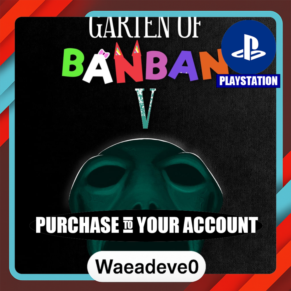 Garten of Banban – PlayStation (PSN) – Purchase in Your Account
