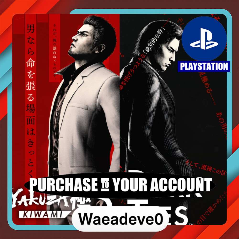 Yakuza Kiwami 3 & Dark Ties PS4 & PS5 – PlayStation (PSN) – Purchase in Your Account