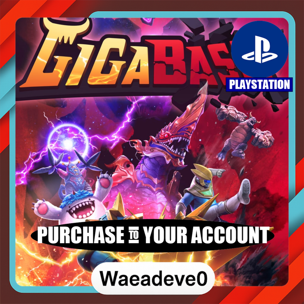 GigaBash – PlayStation (PSN) – Purchase in Your Account