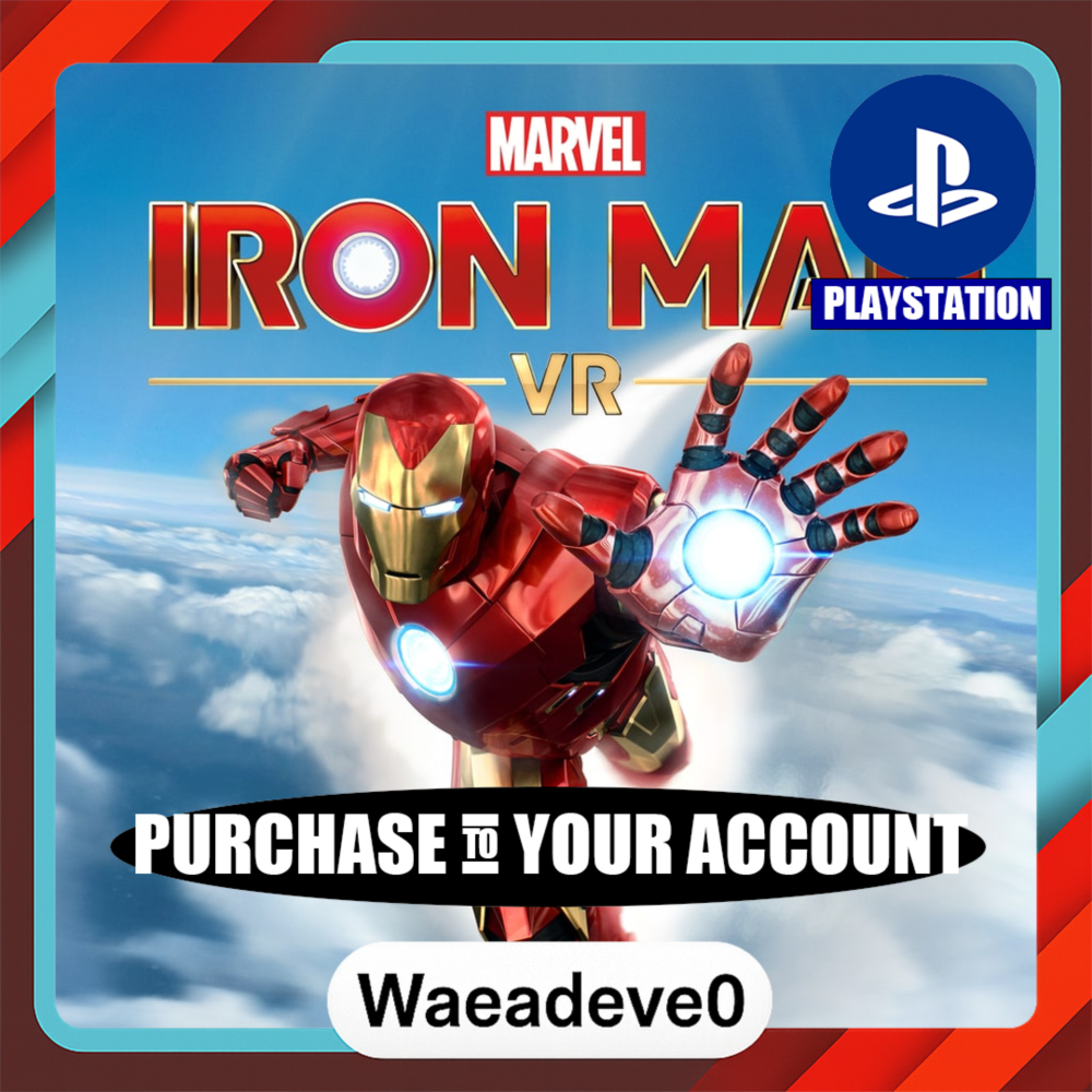 Marvel's Iron Man VR – PlayStation (PSN) – Purchase in Your Account
