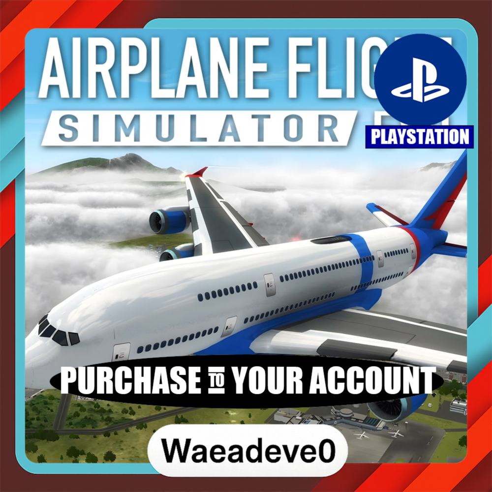 Airplane Flight Simulator : EVO – PlayStation (PSN) – Purchase in Your Account