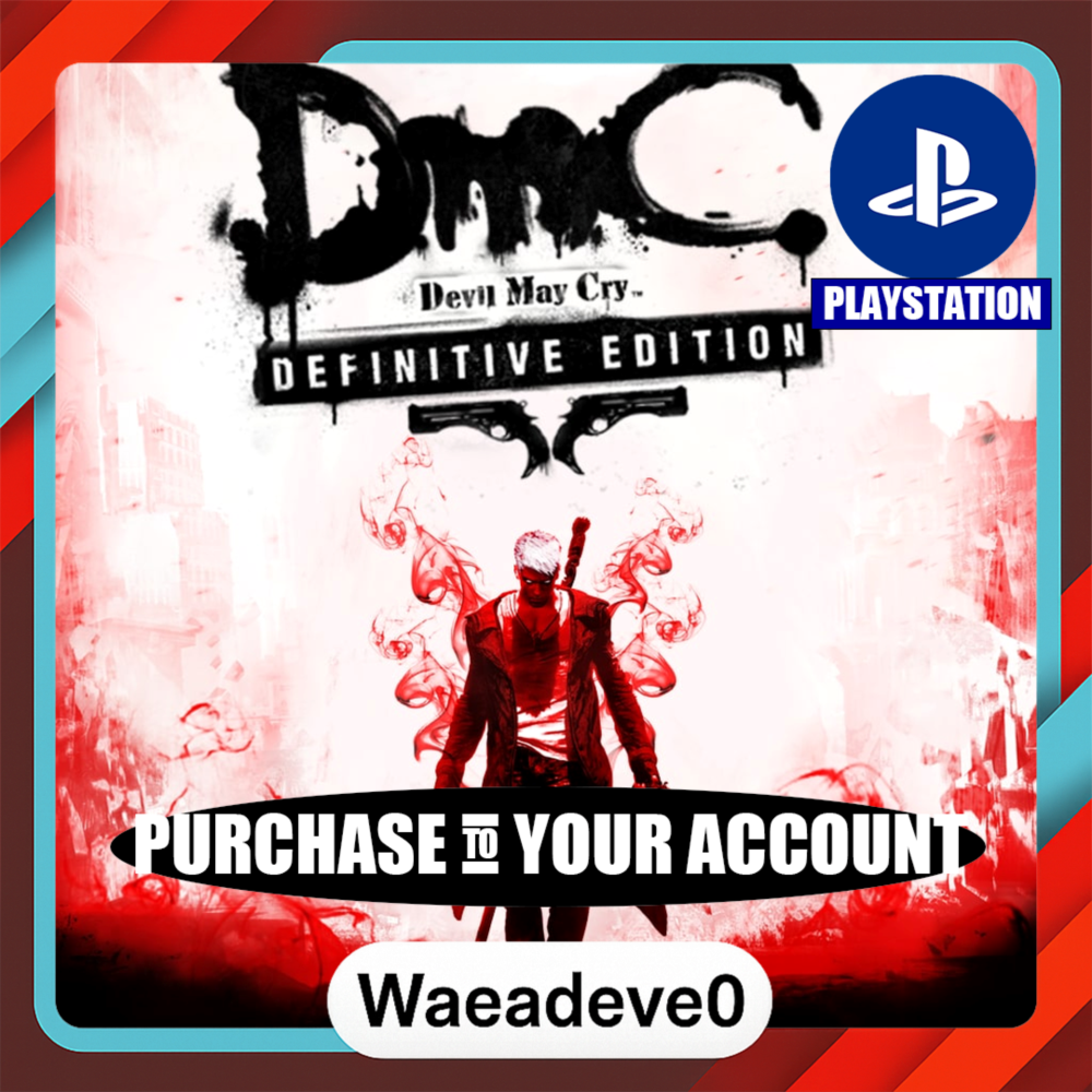 DmC Devil May Cry: Definitive Edition – PlayStation (PSN) – Purchase in Your Account
